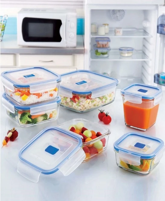 Cutii , vase de sticla si caserole alimentare 